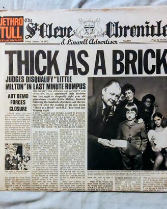 vinile Jethro Tull thick as brick 