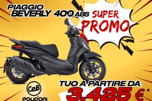 PiPIAGGIO BEVERLY 400 TUO A PARTIRE DA 2.925€ CON 