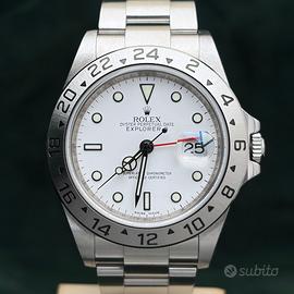 Rolex Explorer II 16570 RRR 3186 Bianco 40 mm