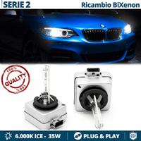 2 Lampadine BIXENON D1S per Bmw serie 2 F22 F23