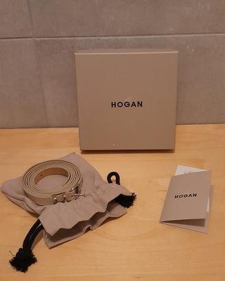 Hogan cinta cintura cipria nuova donna originale