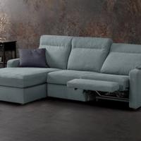 Divano Denise Excò penisola recliner sfoderabile