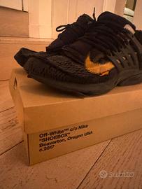 Off-White Nike Air Presto Black The Ten EU 44