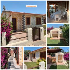 PORTO PINO - Villetta bifamiliare con giardino
