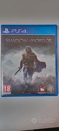 PS4 l'ombra di Mordor il signore degli anelli
