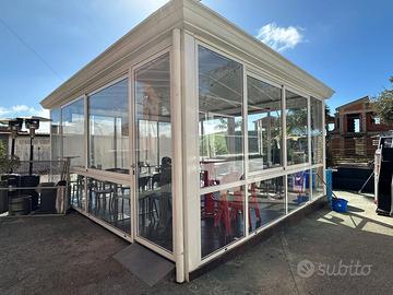 Dehor struttura in ferro