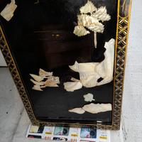 quadro in madreperla in rilievo