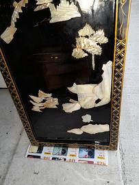 quadro in madreperla in rilievo