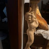 Statue di gesso e marmo