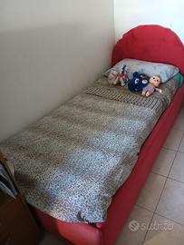 Letto singolo contenitore