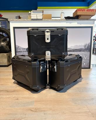 TRIS SW-MOTECH TRAX ADV ALLUMINIO