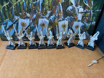 Warhammer Alti elfi – 9 Swordmasters of Hoeth