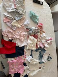 Box vestiti bimba tg.56 (0-3 m)