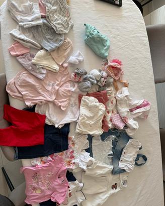 Box vestiti bimba tg.56 (0-3 m)