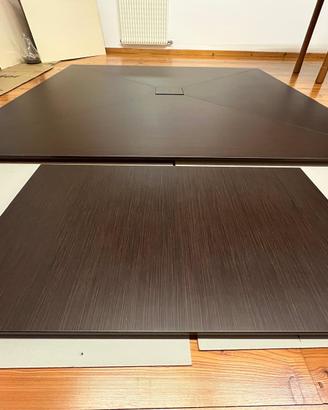 2 piani tavole legno marrone Wenge