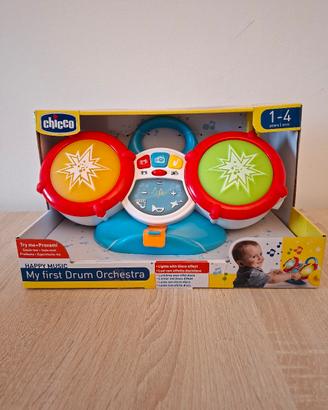 Chicco Happy Music - My first Drum Orchestra NUOVO