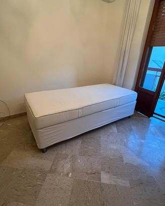 Letto sommier ikea singolo con materasso