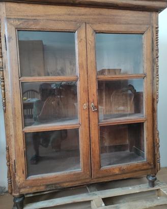 Antica credenza '800 in legno massello