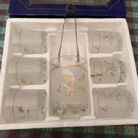 Set da Whisky Vintage con Glacette e Pinza