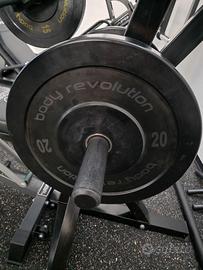 Dischi bumper coppie da 15kg e 20kg