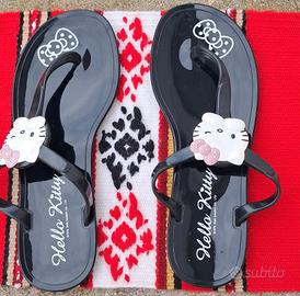 Infradito Hello Kitty nere – nuove