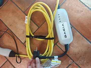 dacia cavo ricarica auto elettrica  