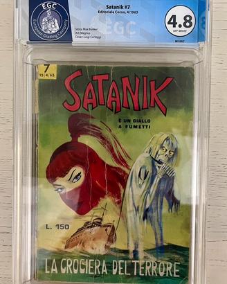 Satanik n.7- Crociera del terrore-gradato EGC 4.8
