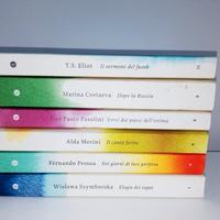 6 volumi Un secolo di poesia-Corriere della Sera