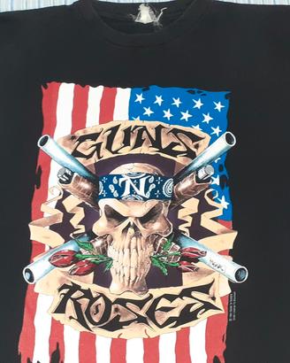 guns n roses t shirt vintage 91/ 92 tour Size. M/L