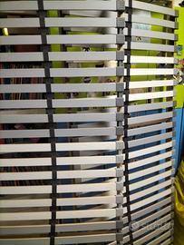 materasso matrimoniale+ rete con doghe 