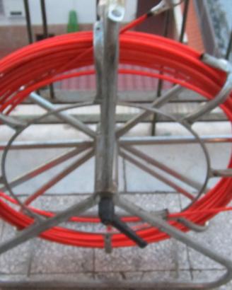 SONDA PASSACAVI IN FIBRA DI VETRO 9 MM X 60 M+ASP