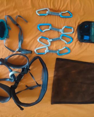 kit arrampicata/ferrata