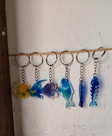 portachiavi in resina 