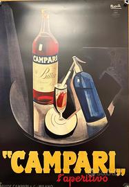 NIZZOLI MARCELLO BITTER CAMPARI POSTER