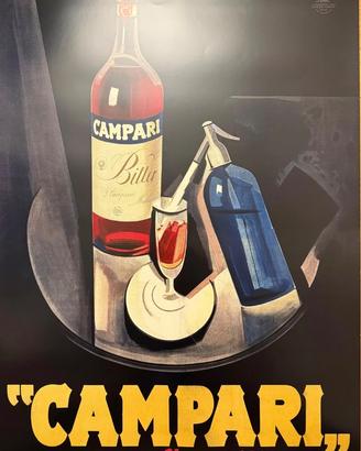 NIZZOLI MARCELLO BITTER CAMPARI POSTER