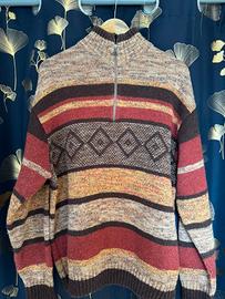 Camel Active maglione uomo fantasia geometrica