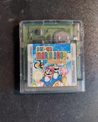 Super Mariobros Deluxe Game boy nintendo