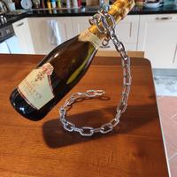 Porta Bottiglia a maglia di catena