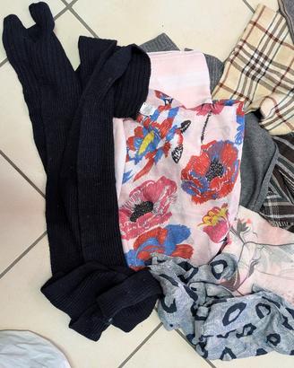lotto sciarpe pashmine foulard donna ragazza 