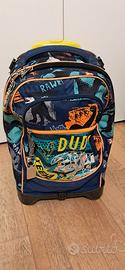 ZAINO SJ GANG PER BAMBINI ELEMENTARI CON TROLLEY