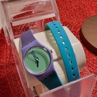 orologio swatch lady fun in blue lv117