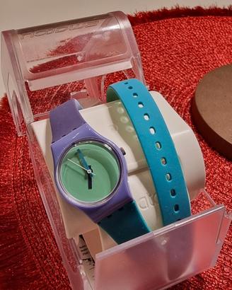orologio swatch lady fun in blue lv117
