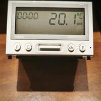 crono termostato a batteria bianco