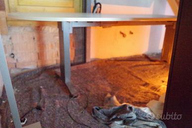 Tavolo bianco da ufficio 2 metri