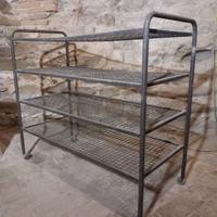 Carrello industriale in ferro  vintage