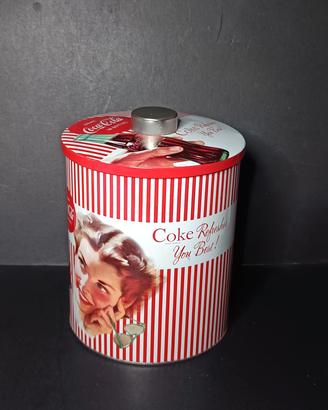 Barattolo in latta Coca-Cola 