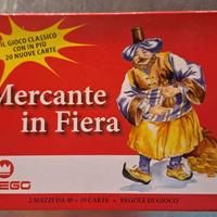 carte da mercante in fiera