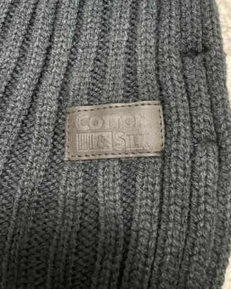 Sciarpa nera Cotton & Silk