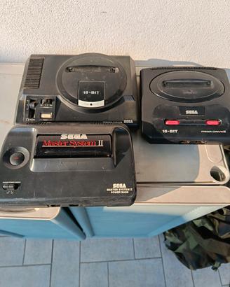 sega mega drive 1 e 2 .master system 2