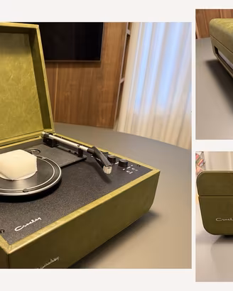 Giradischi Crosley Mercury Bluetooth verde - Nuovo